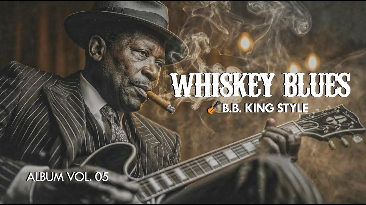 🎸Relaxing Soul Blues : B.B. King Style | Smoke, Whiskey, and the Night - Album Vol. 04