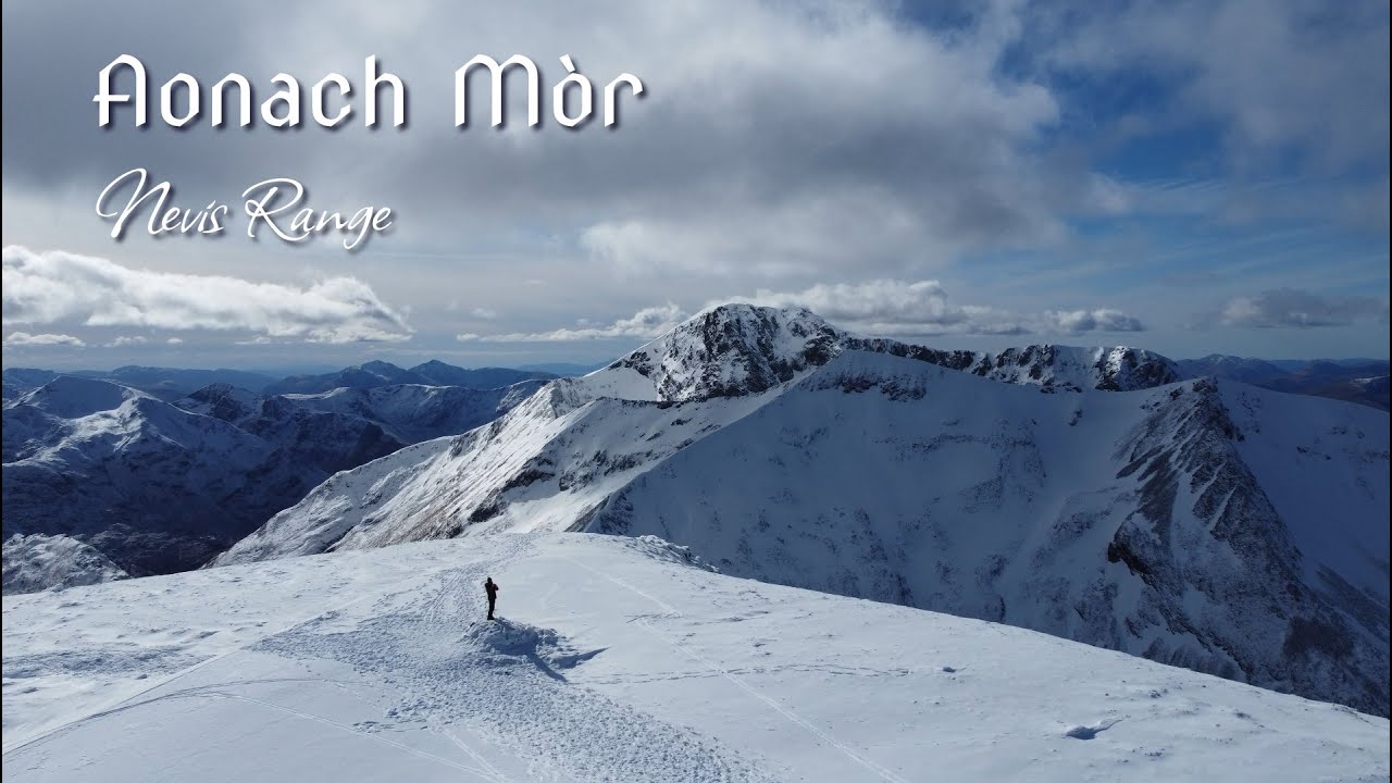 Aonach M&ograve;r - 1221m - Nevis Range - Fort Williams | 4K | DJI Mini2