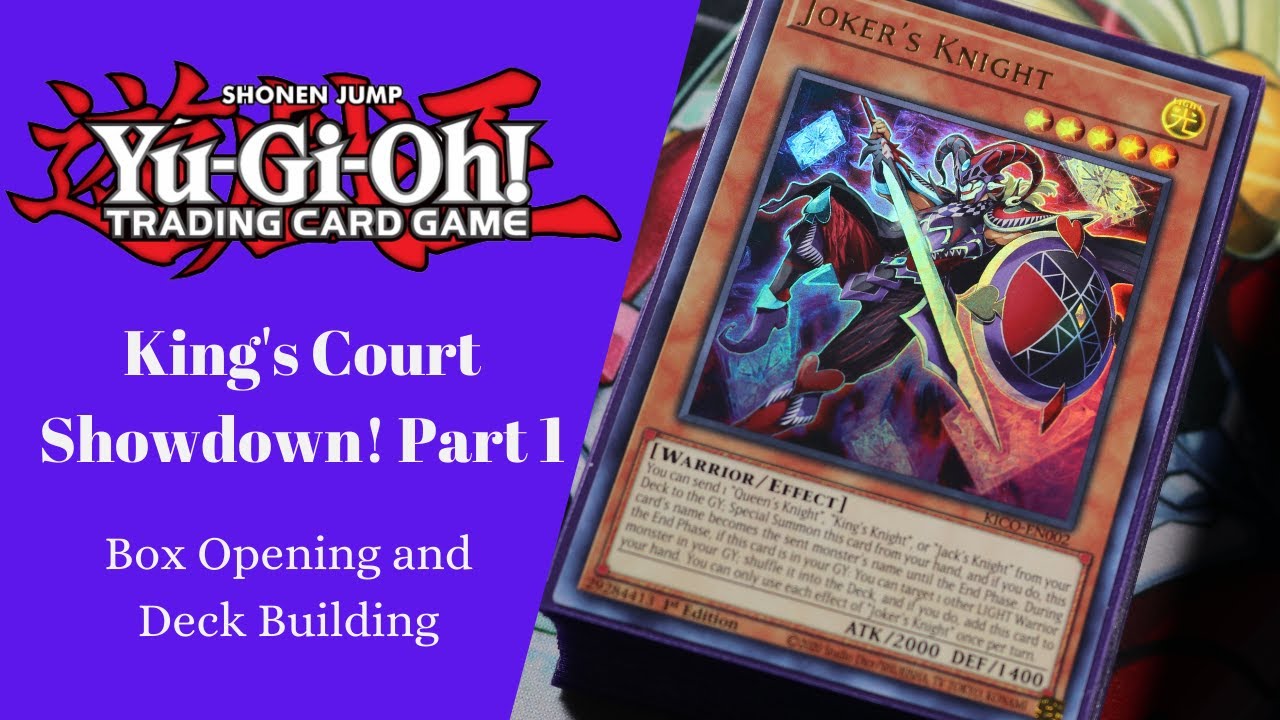 Box Opening & Deck Building | King's Court Showdown - Part 1 | July 2021