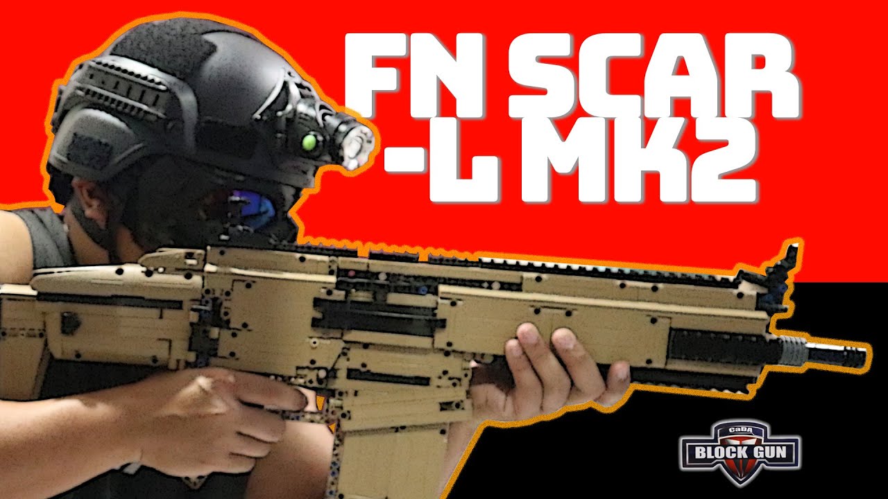Lego FN SCAR L Mk2 (CaDA Block Gun)