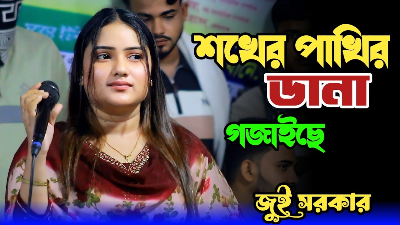 Shokher Pakhir Dana Gojaise | শখের পাখির ডানা গজাইছে | Jui Sarkar | Bangla Song 2025