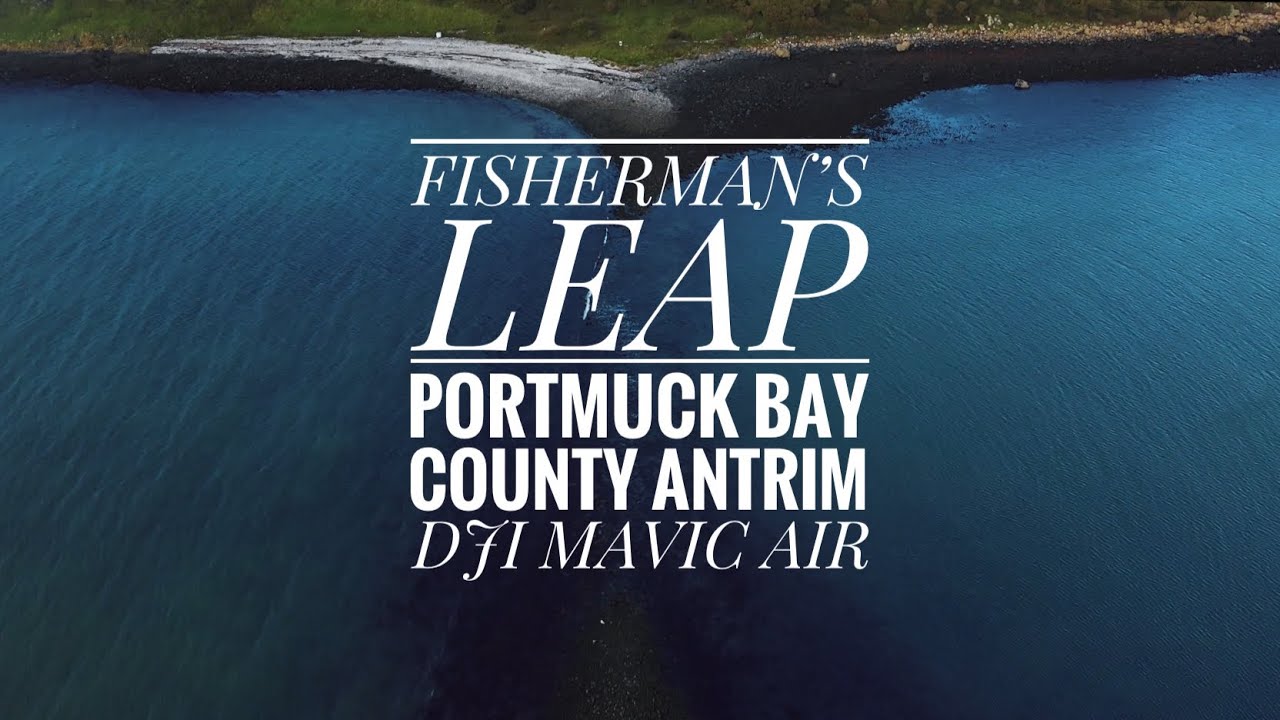 Portmuck Bay | Islandmagee | Fisherman's Leap | Antrim Coast | Co. Antrim | Northern Ireland | 4K |
