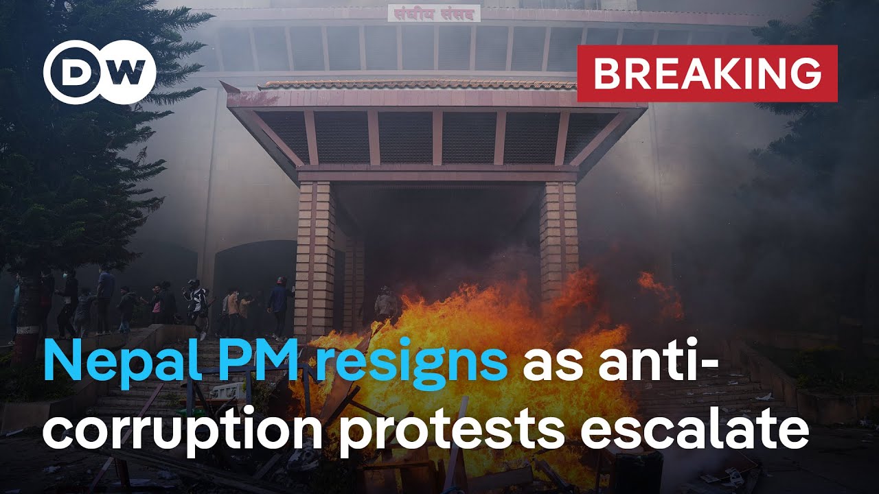 Nepal&rsquo;s prime minister resigns after social media ban sparks deadly protests | DW News