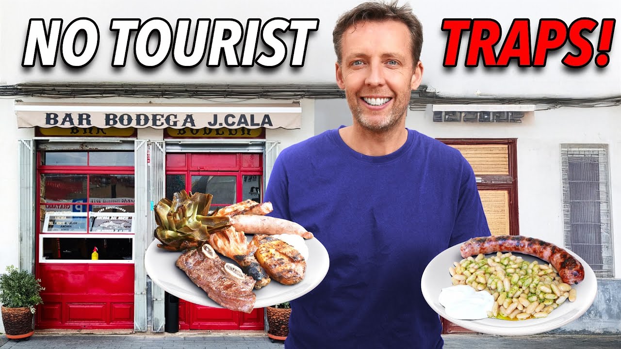 INSIDE Barcelona's MOST LOCAL Tapas Bars | Hidden Food Guide