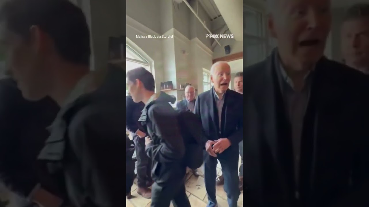 CUP OF JOE: Former President Biden spotted at coffee shop #shorts #us #news #biden