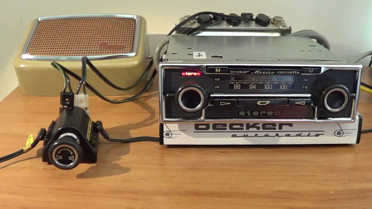 Becker Mexico Cassette Vollstereo for Mercedes