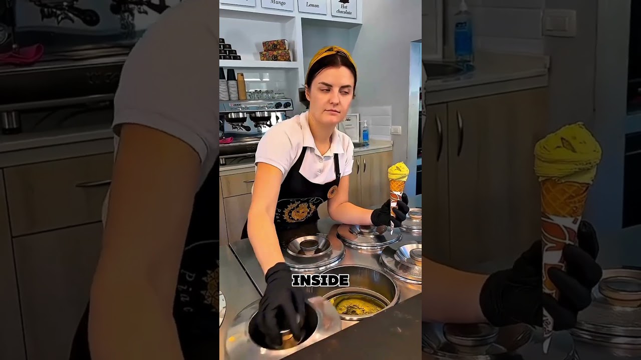 Фокус с мороженым