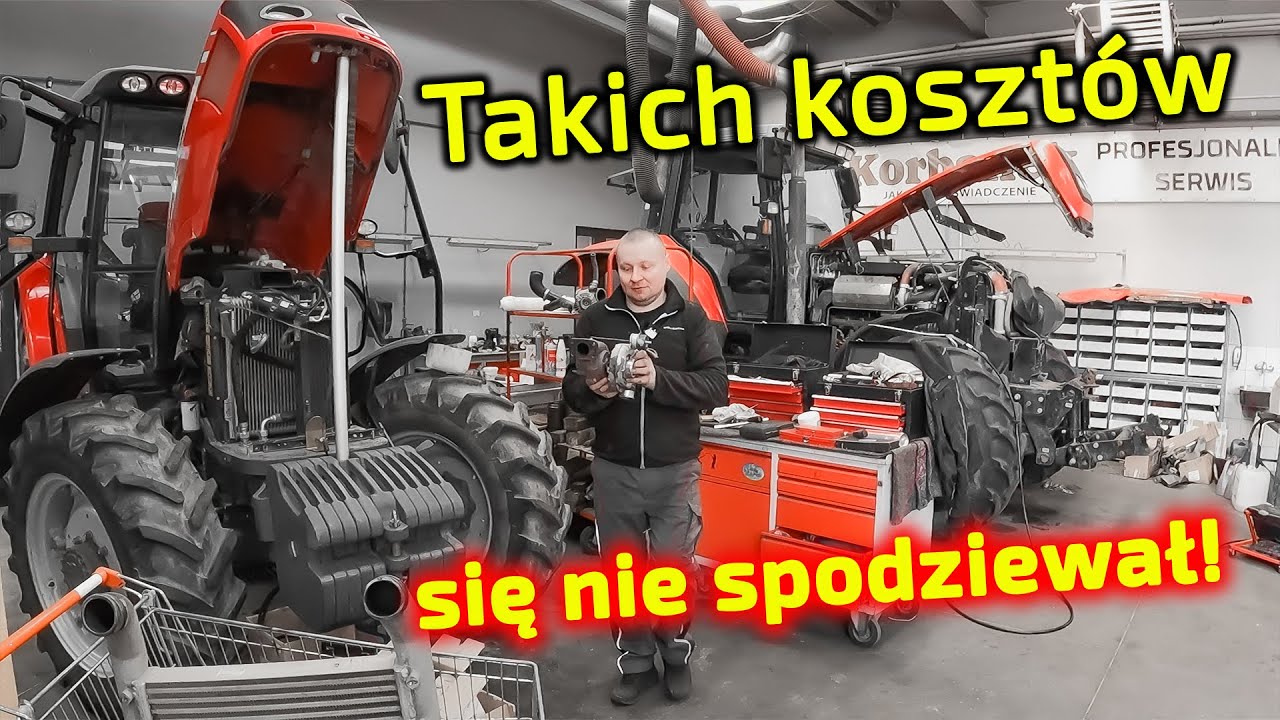 Zaskoczony 👉 Jakie będą koszty naprawy ciągnika Massey Ferguson 5445 [Korbanek]