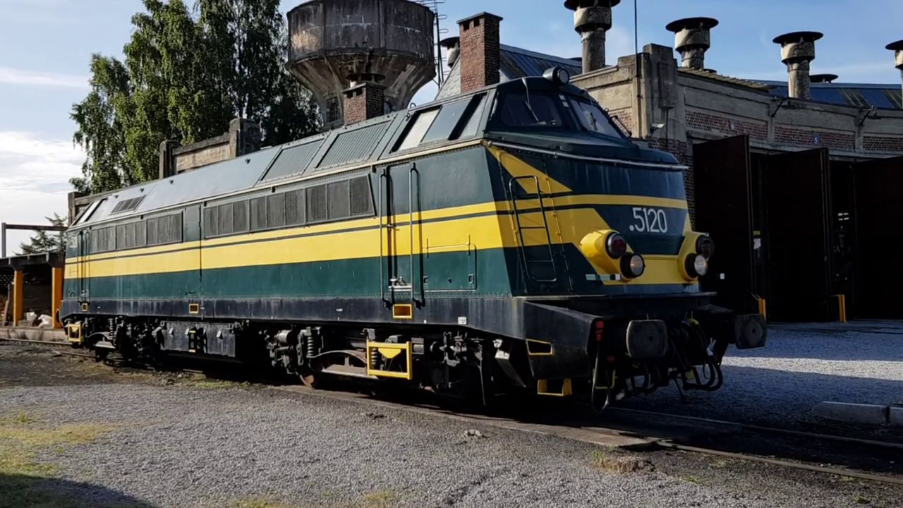Démarrage locomotive 5120 CFV3V