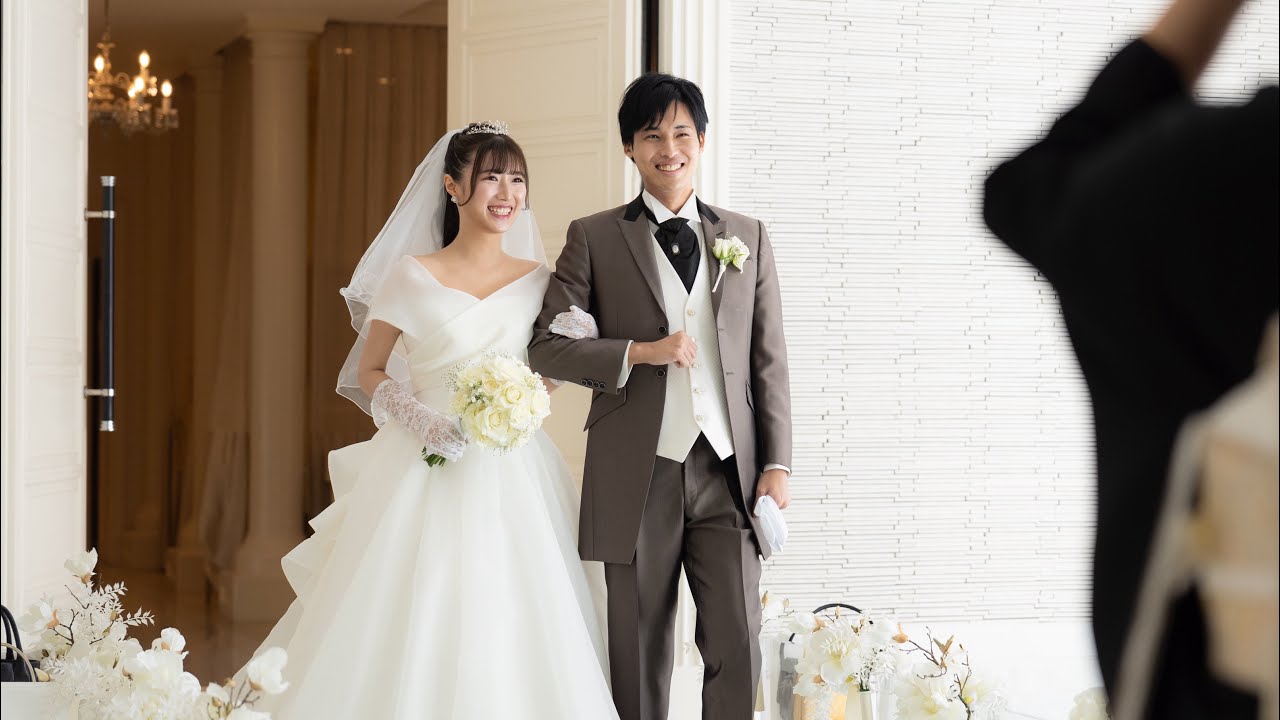 もちょぺ、結婚式を挙げました。