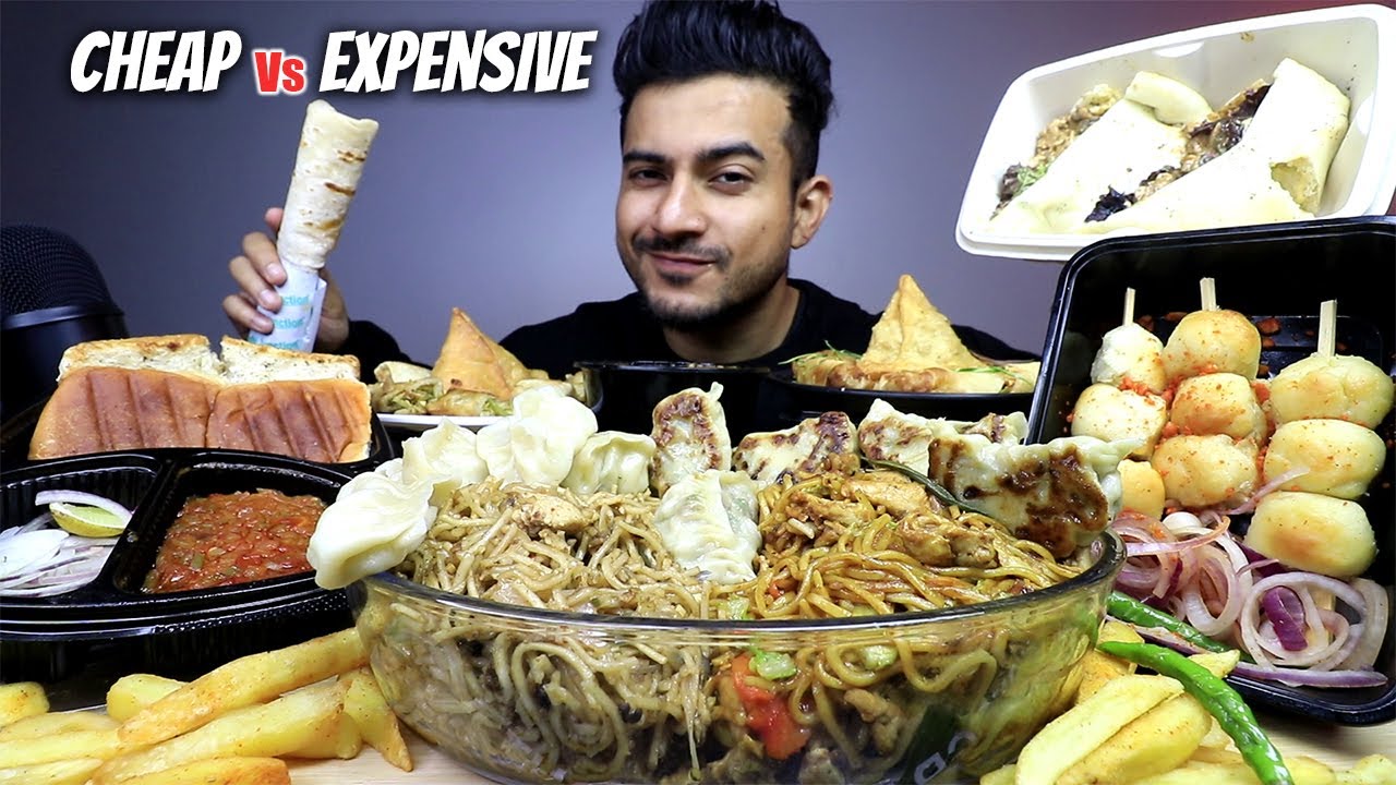 INDIAN CHICKEN NOODLES, CHICKEN MOMO, CHICKEN SHAWARMA, PAO BHAJI, AFGHANI SAMOSA, VEG SPRING ROLL