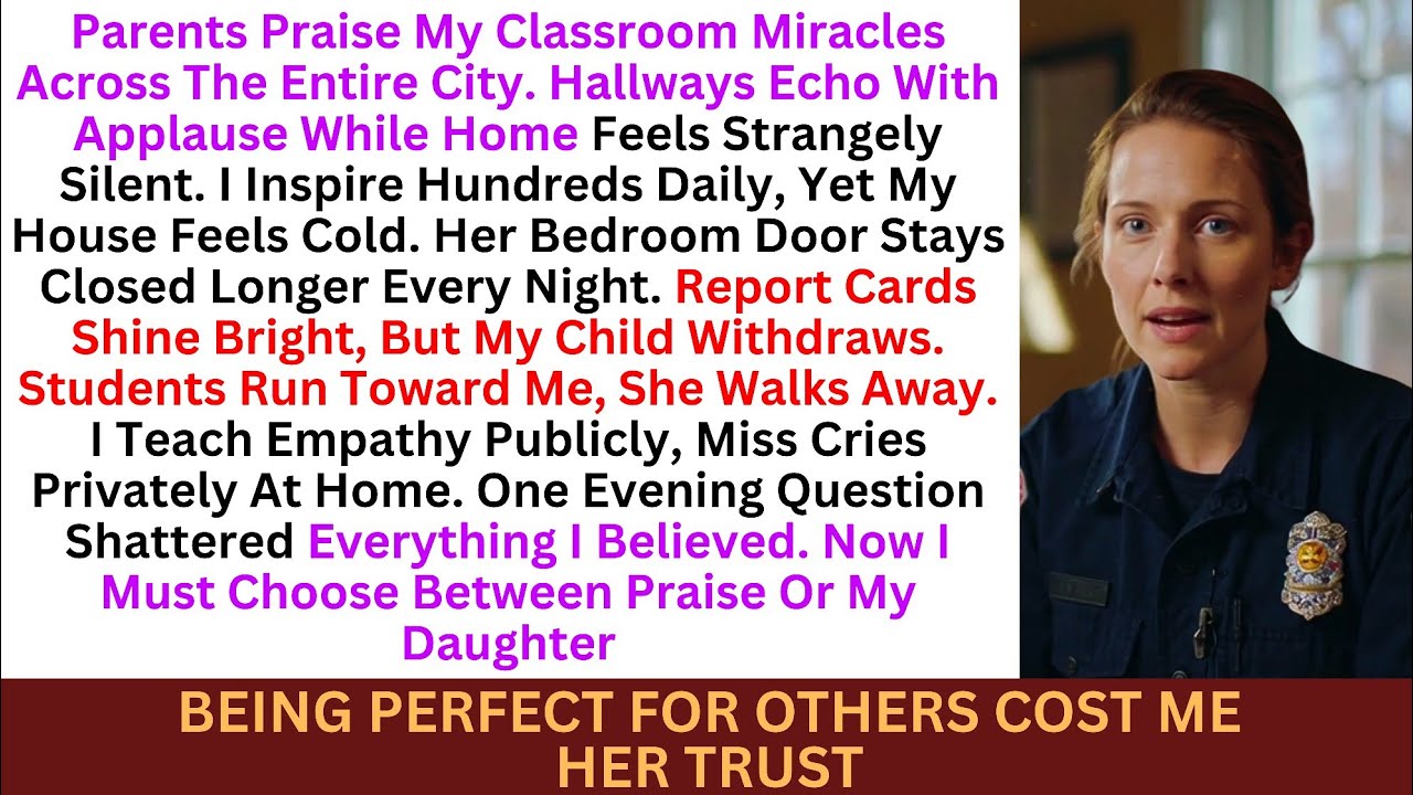 Everyone Calls Me the Best Teacher in the City — Yet My Own Daughter Hates Coming Home to Me