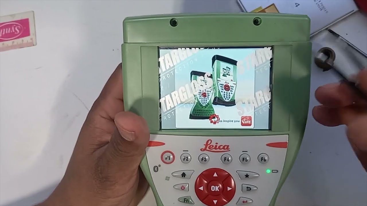 Troca Display LCD CS15 Leica Geosystems