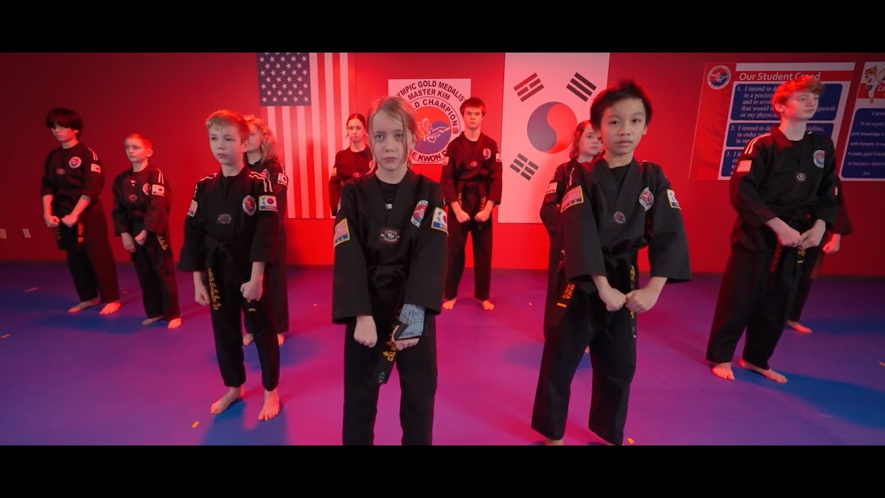 World Champion Taekwondo -- Forest Heights Beginner Demo Team -- KPOP Demon Hunters Routine