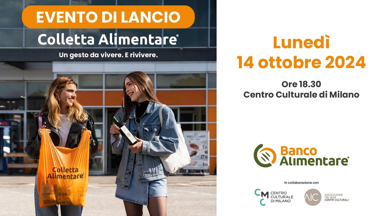 Colletta Alimentare - Evento di lancio 2024