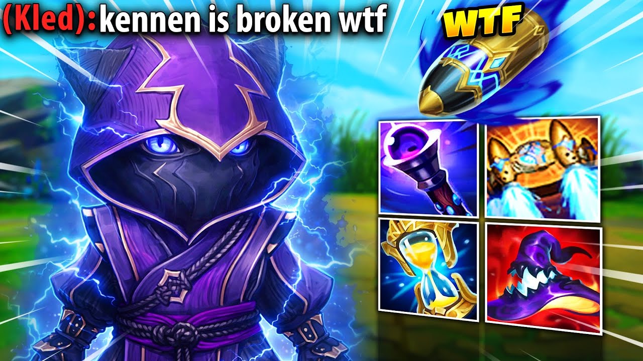 Apparently Kennen is completely busted right now... so I put it to the test