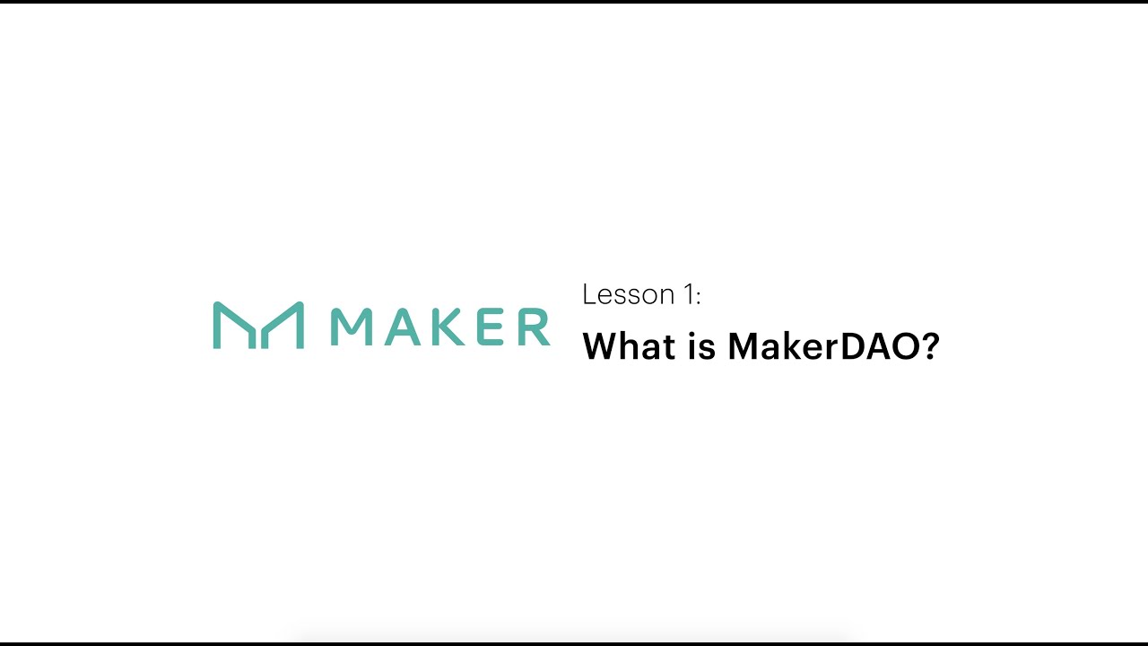 Coinbase Earn: What is MakerDAO? (Lesson 1 of 3)