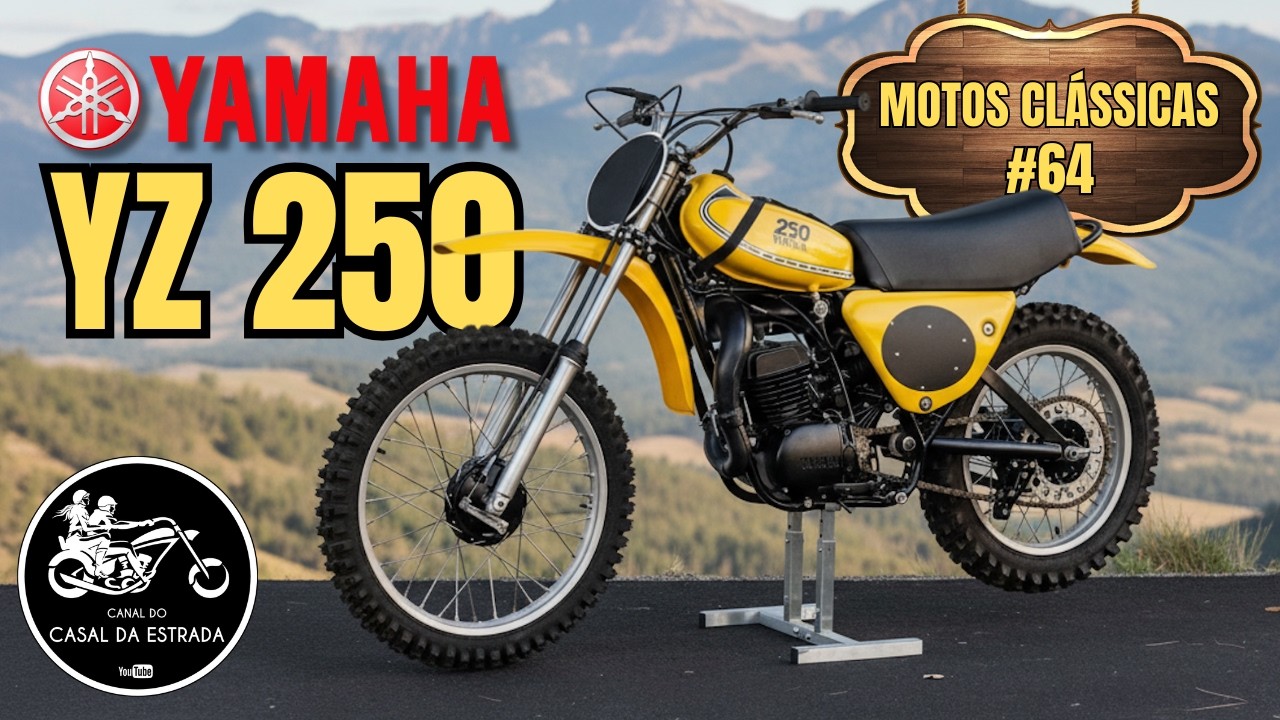 YAMAHA YZ 250 | A PRIMEIRA MOTO DE SÉRIE NO MUNDO COM SUSPENSÃO MONOSHOCK | MOTOS CLÁSSICAS #64
