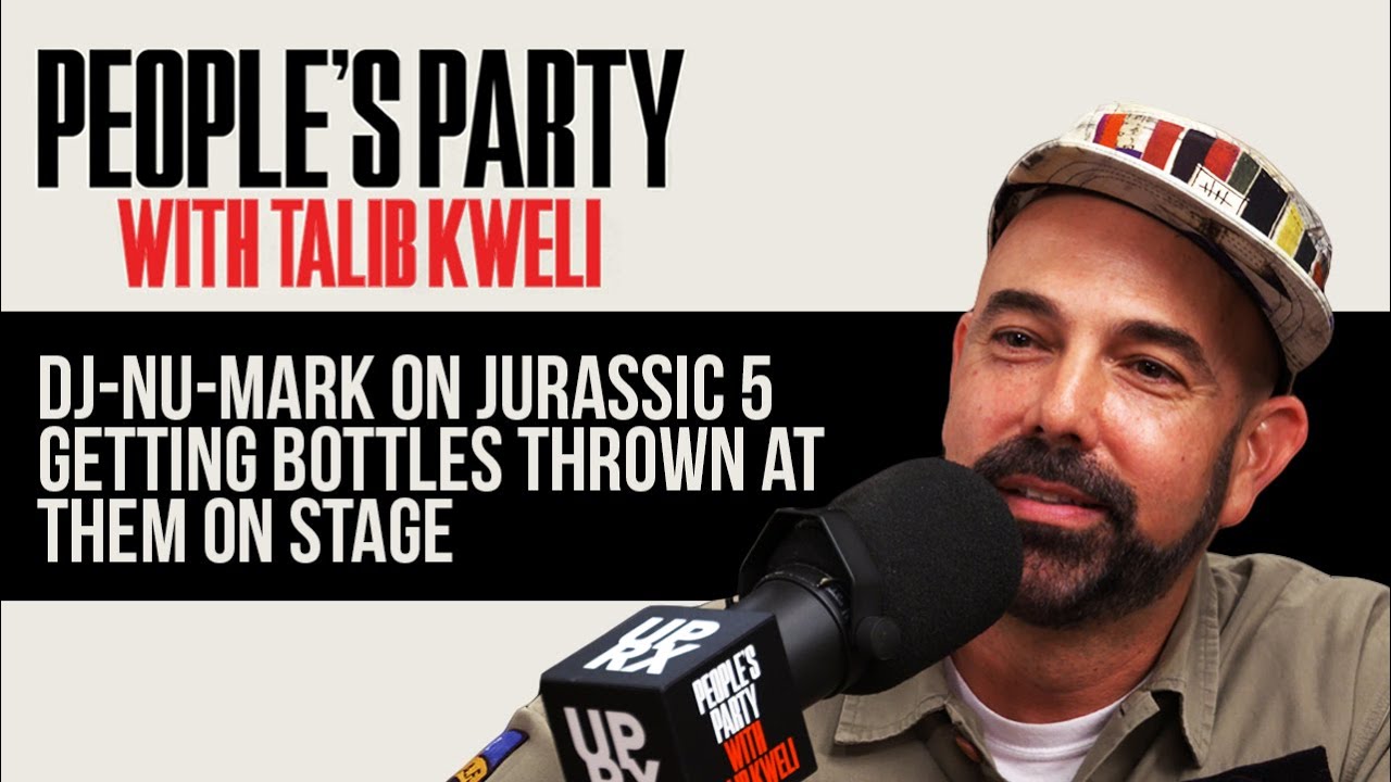 DJ Nu-Mark On Jurassic 5 Getting Bottles Thrown At Them At A Festival | People's Party Clip