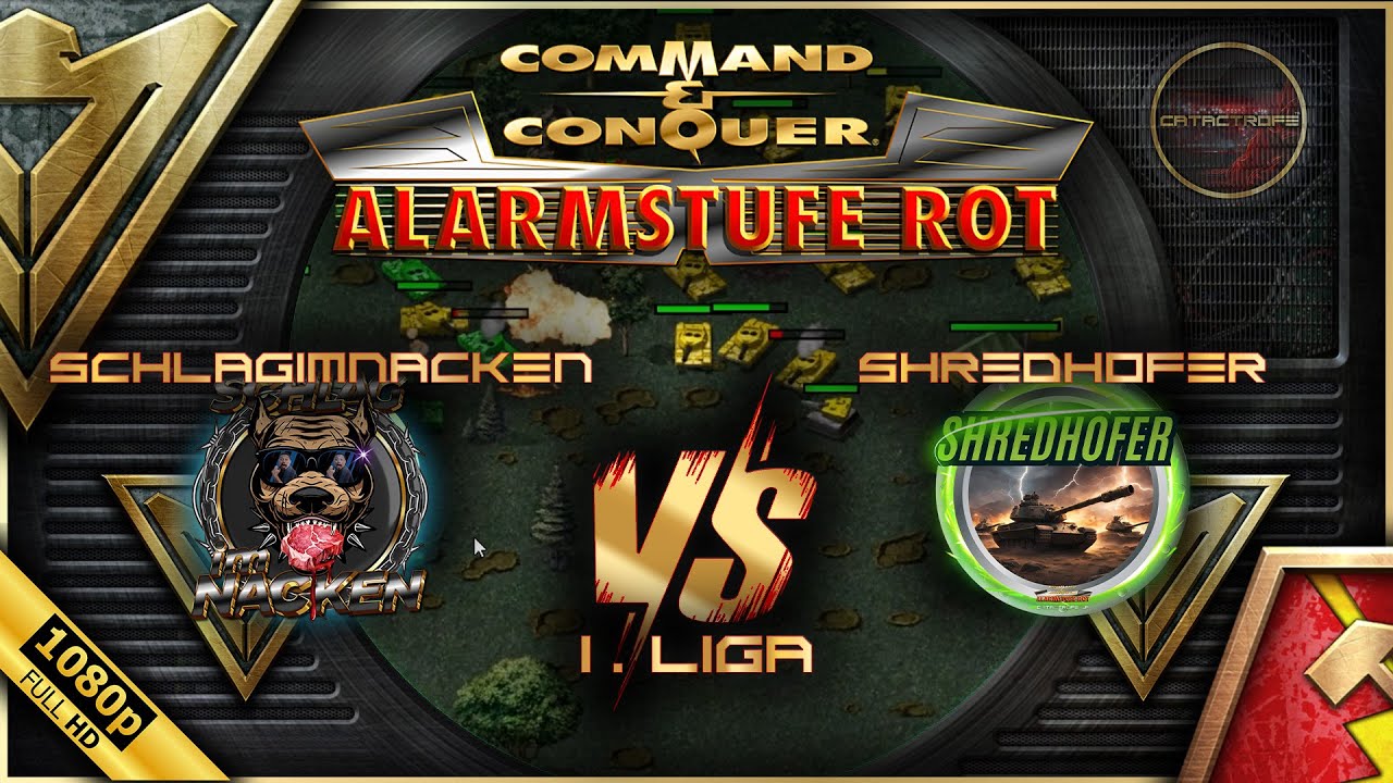 Command and Conquer Red Alert eSports Classic League 2025 | SchlagImNacken vs. Shredhofer
