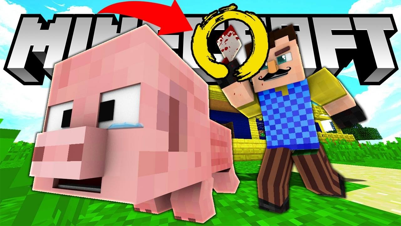 ÔNG HÀNG XÓM ĐI GIẾT HEO (Minecraft Trốn Tìm #4)