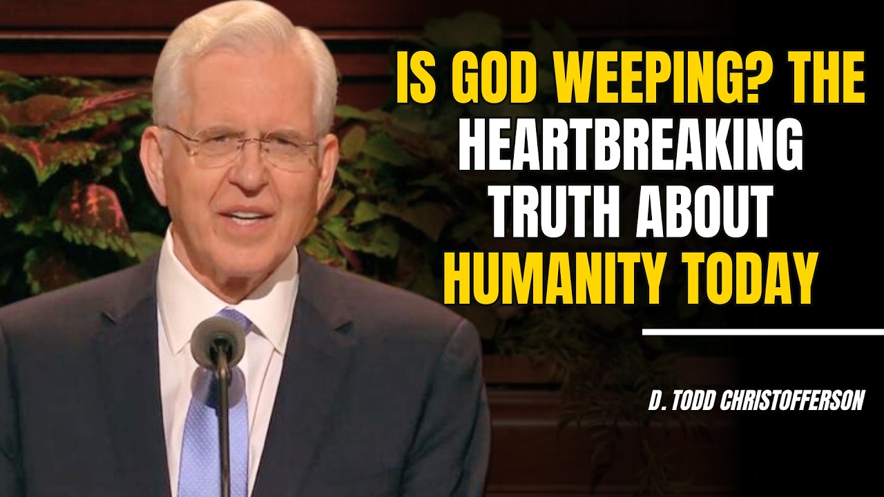 D. Todd Christofferson | Is God Weeping? The Heartbreaking Truth About Humanity Today