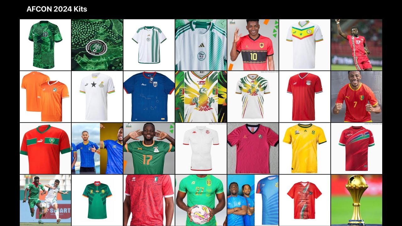 Ranking *EVERY* AFCON 2024 Home Kit