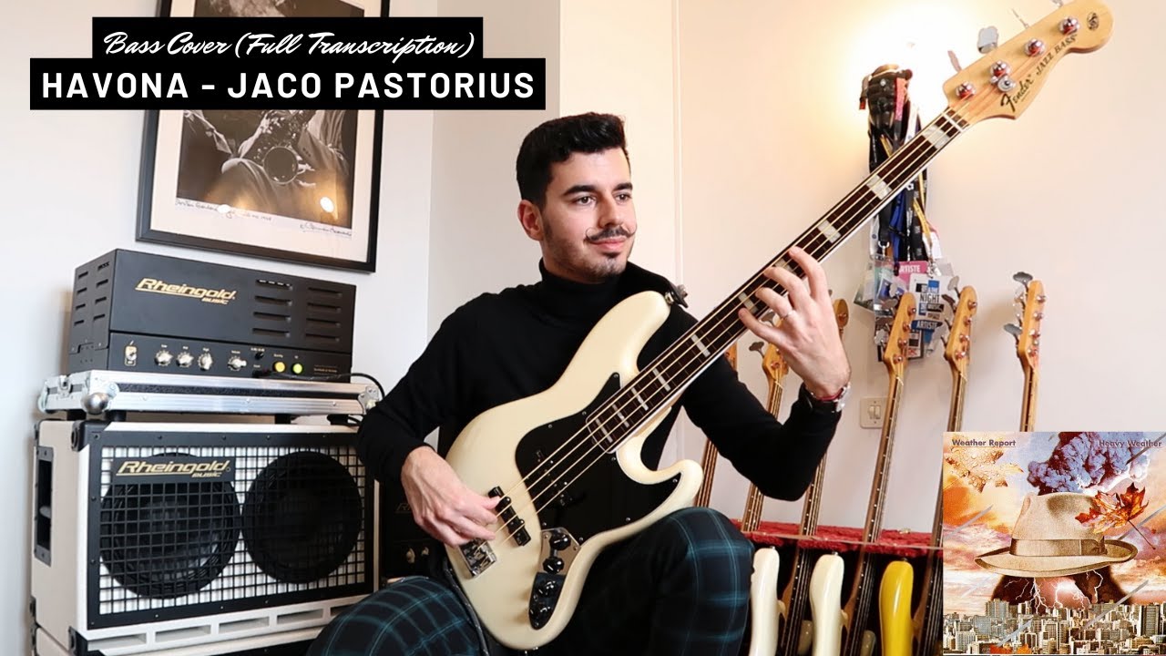 Havona - Jaco Pastorius Bass Cover (Full Transcription)