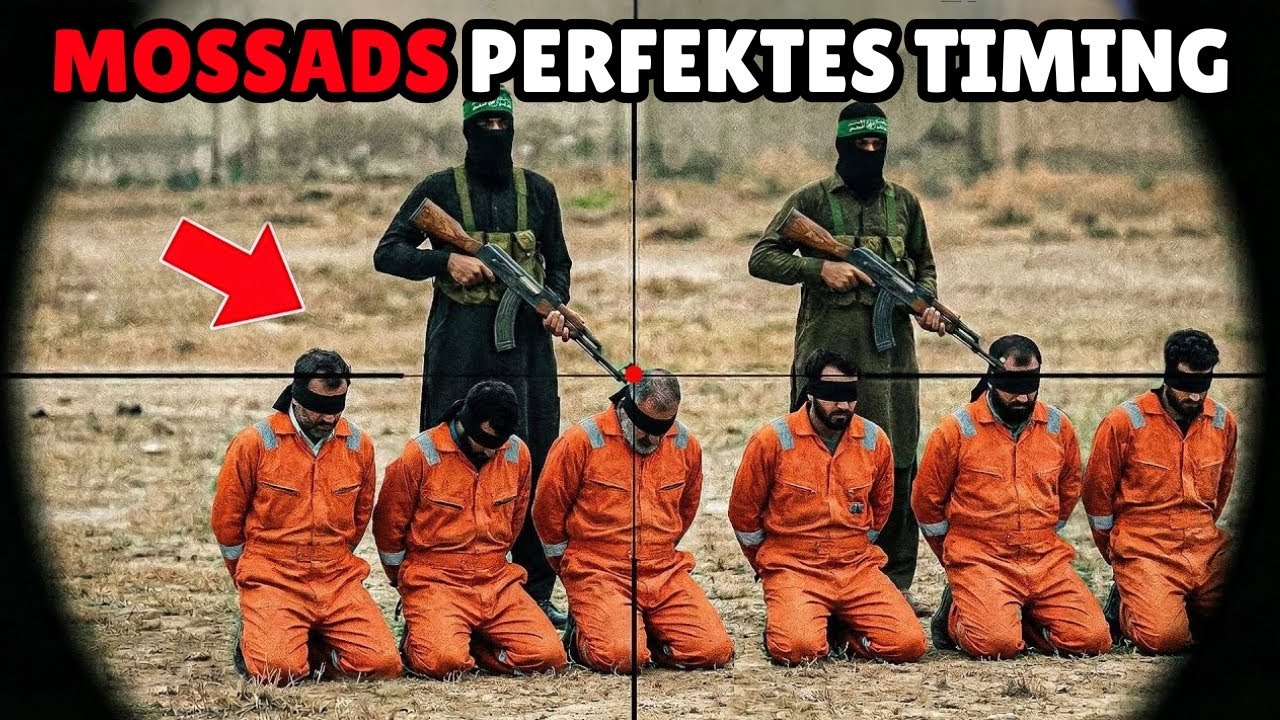 Wie der Mossad Geiseln Sekunden vor ihrer Hinrichtung rettete