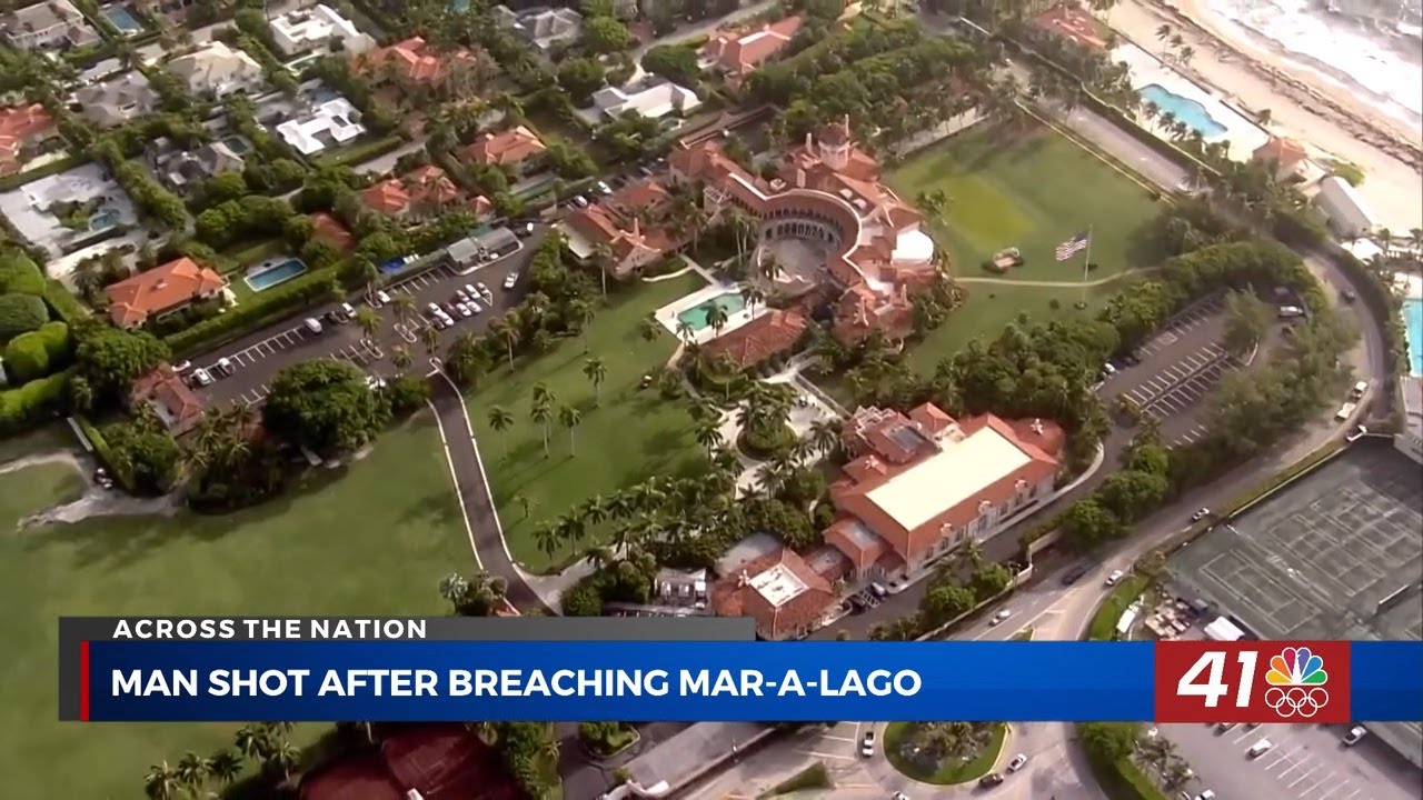Armed man shot and killed outside Mar-a-Lago, investigation underway