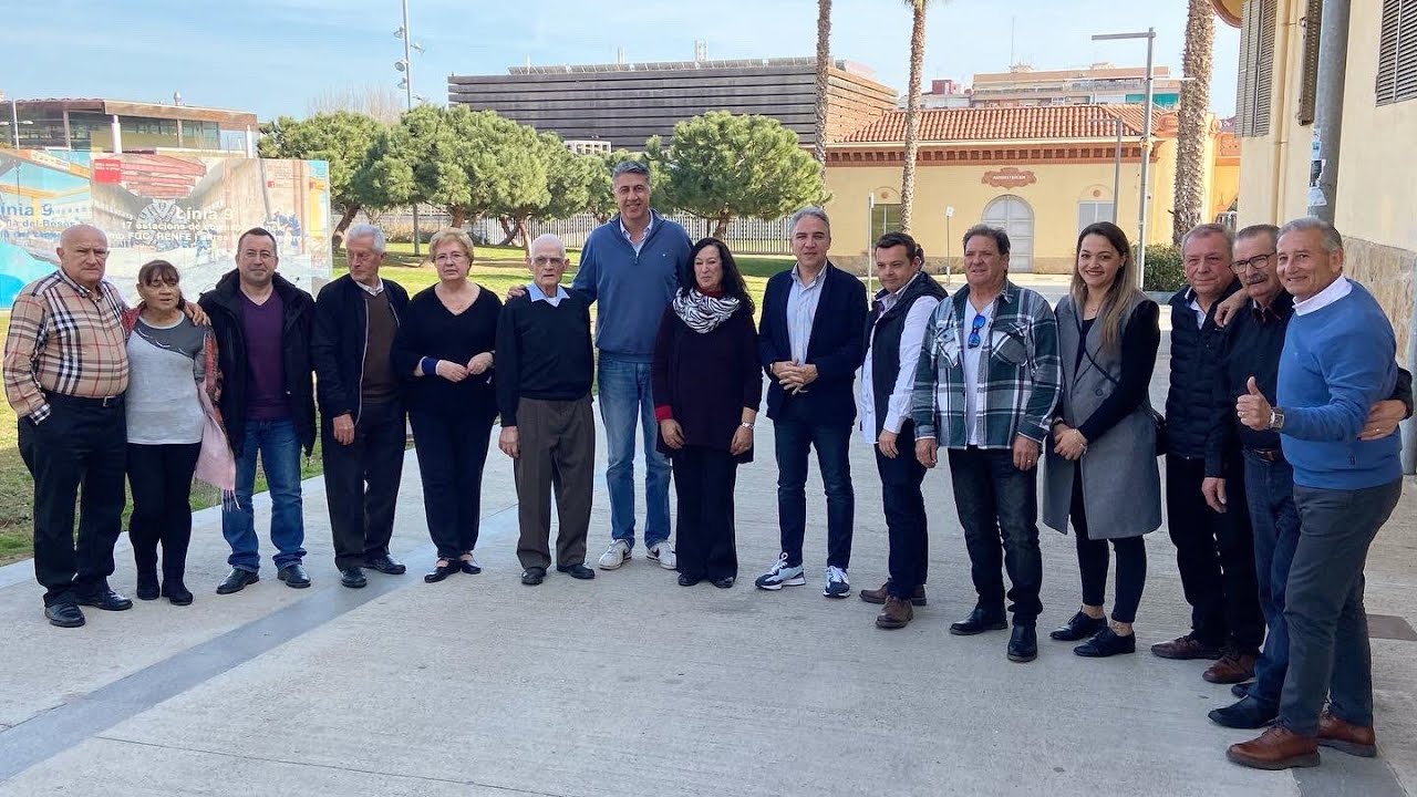 Elías Bendodo y Xavi García Albiol atienden a los medios en Badalona