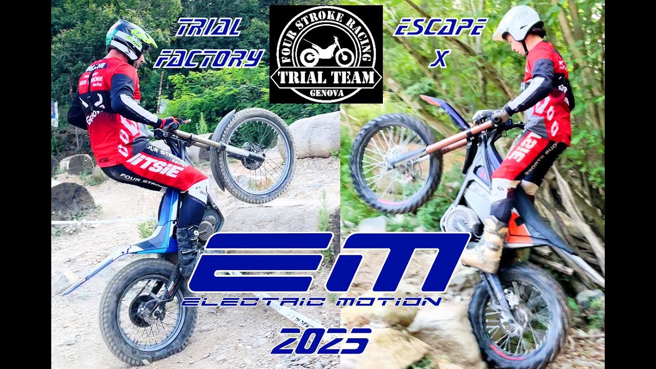 Four Stroke Racing Trial Team - EM 2025 Prova Trial Factory e Enduro Escape X
