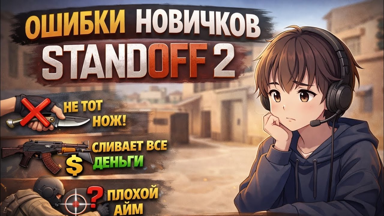 ОШИБКИ НОВИЧКОВ СТАНДОФФ2