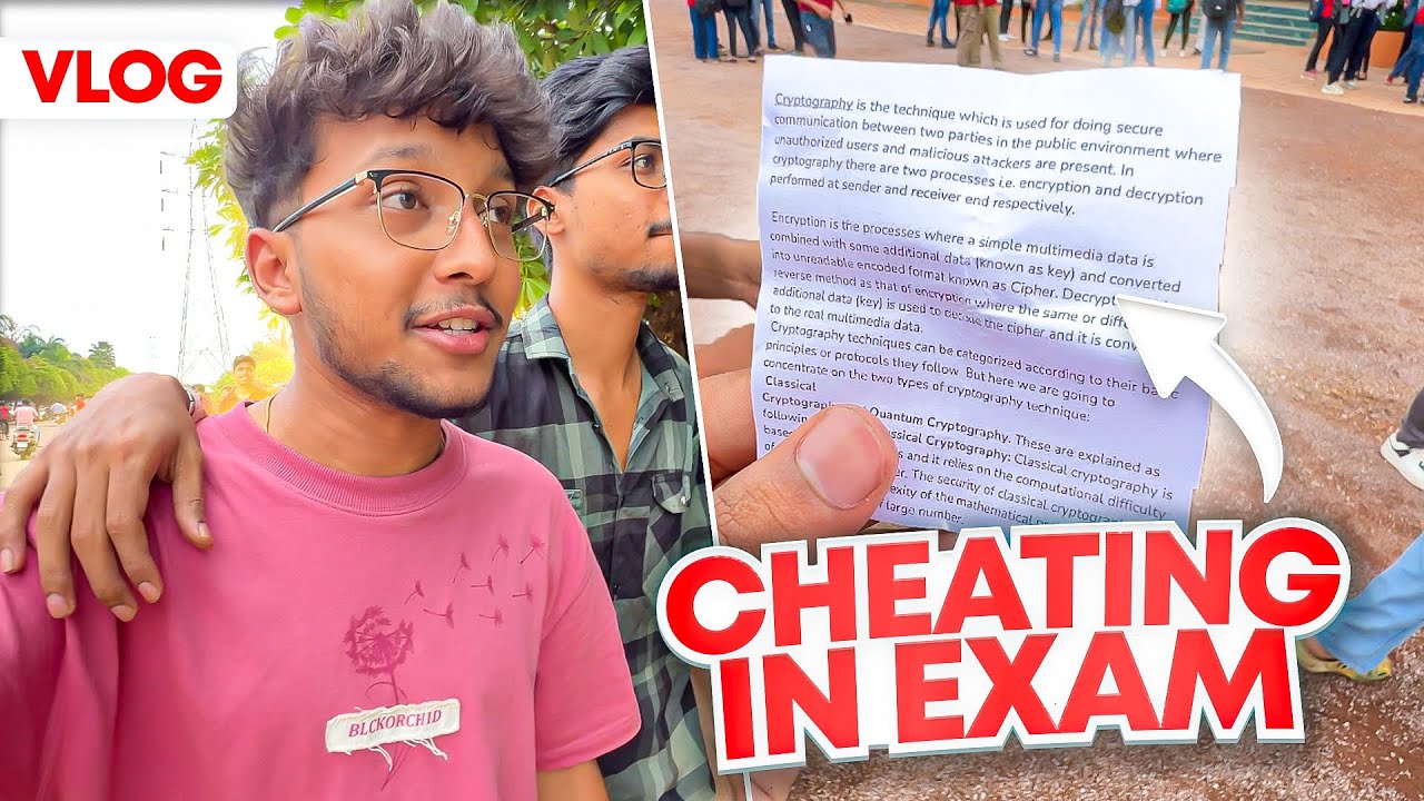 I CHEATED ON MY EXAMS! 😂 *VLOG*