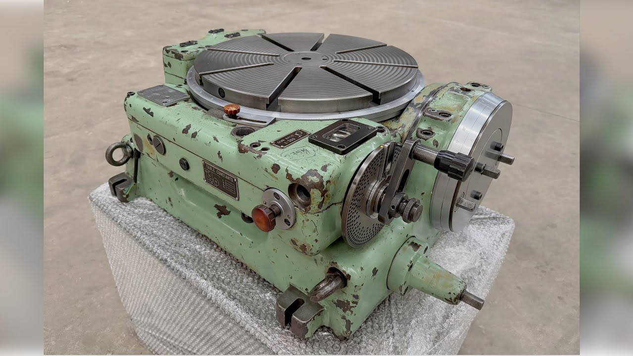 Tilting type Rotary Table - Made in Italy - 440 mm Table Diameter