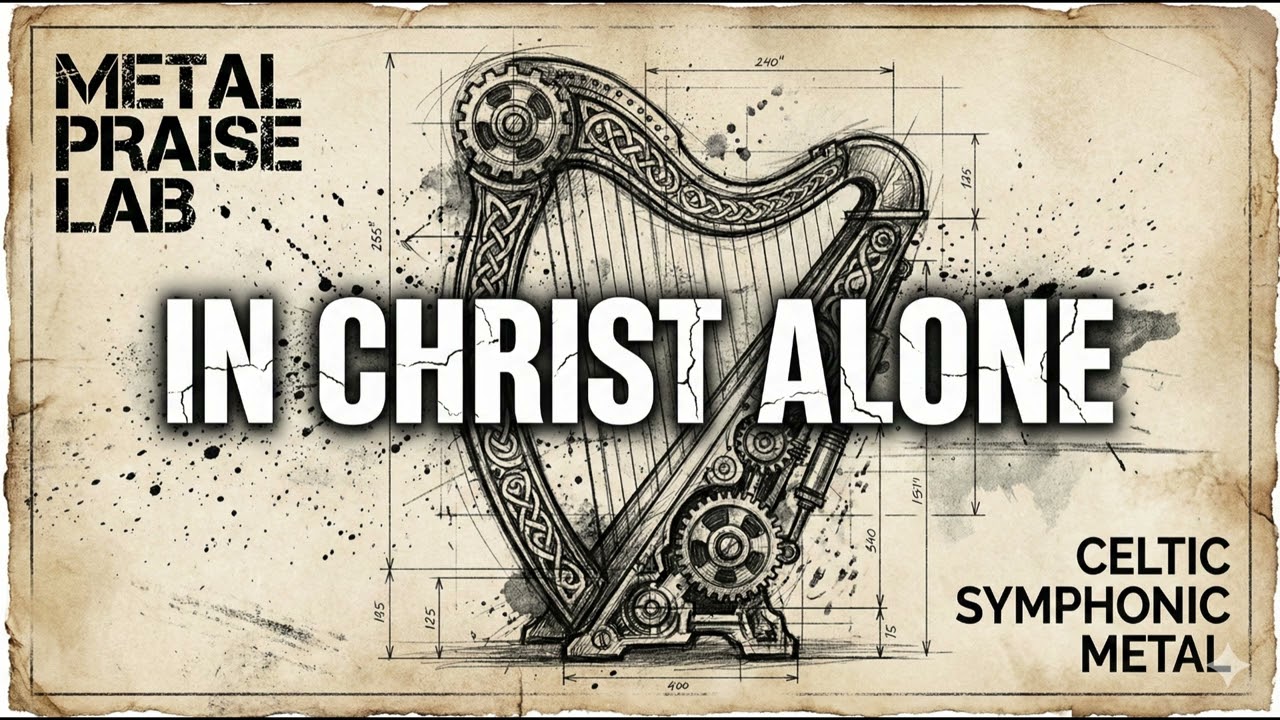 IN CHRIST ALONE - [Celtic AI Metal Version] // Metal Worship Lab