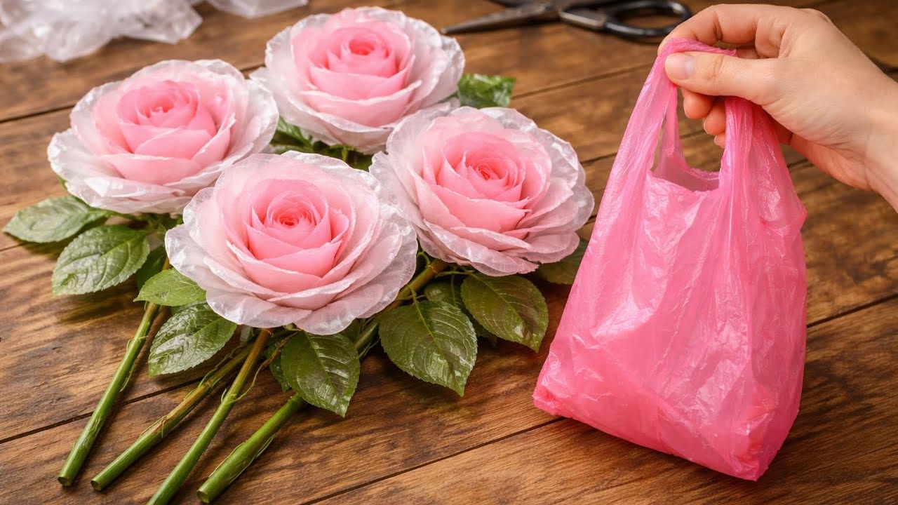 You won't believe it! I made 50 pairs and SOLD everything. Genius DIY Idea with waste polythene 