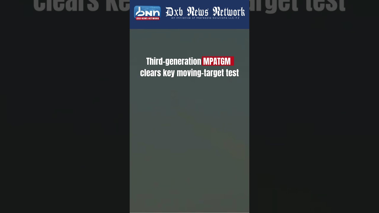 India MPATGM Anti-Tank Missile Test Success Fire Forget
