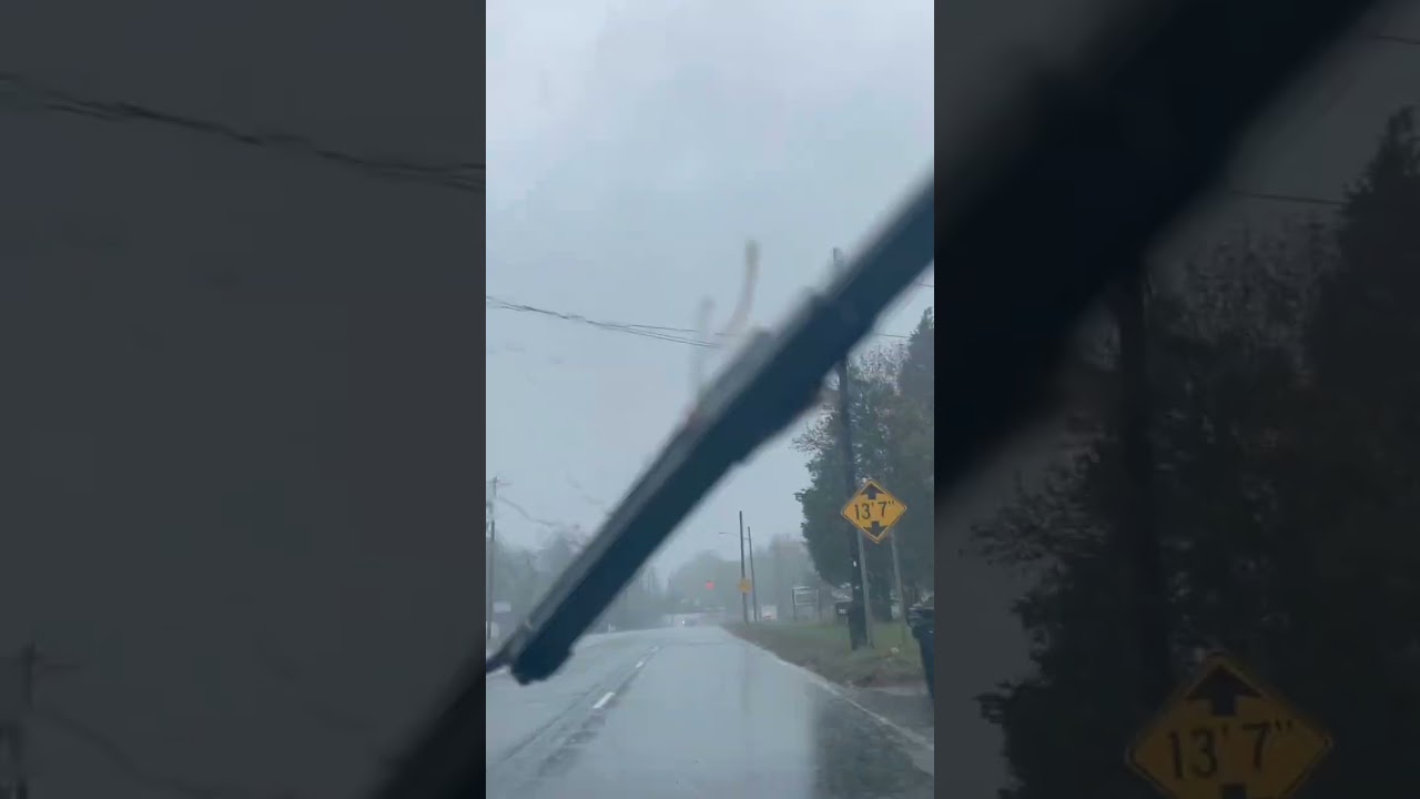 Remnants of Hurricane Nicole Pass Through NJ | Rainy and Windy Conditions | 11/11/22