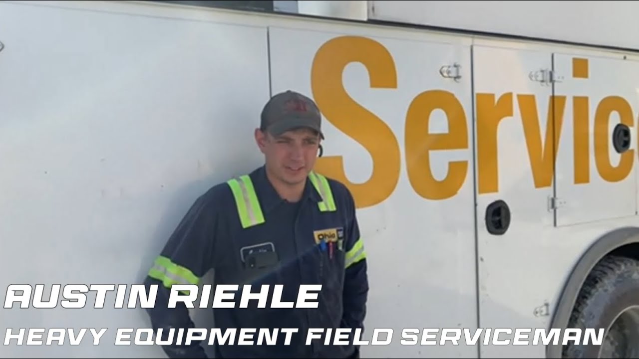 Meet Austin, a Field Service Technician at Ohio CAT