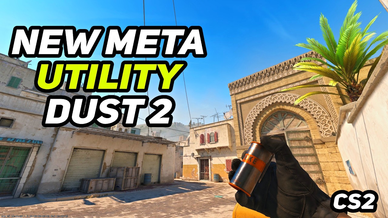 CS2 Dust 2 - New Meta Utility By Vitality In 2026