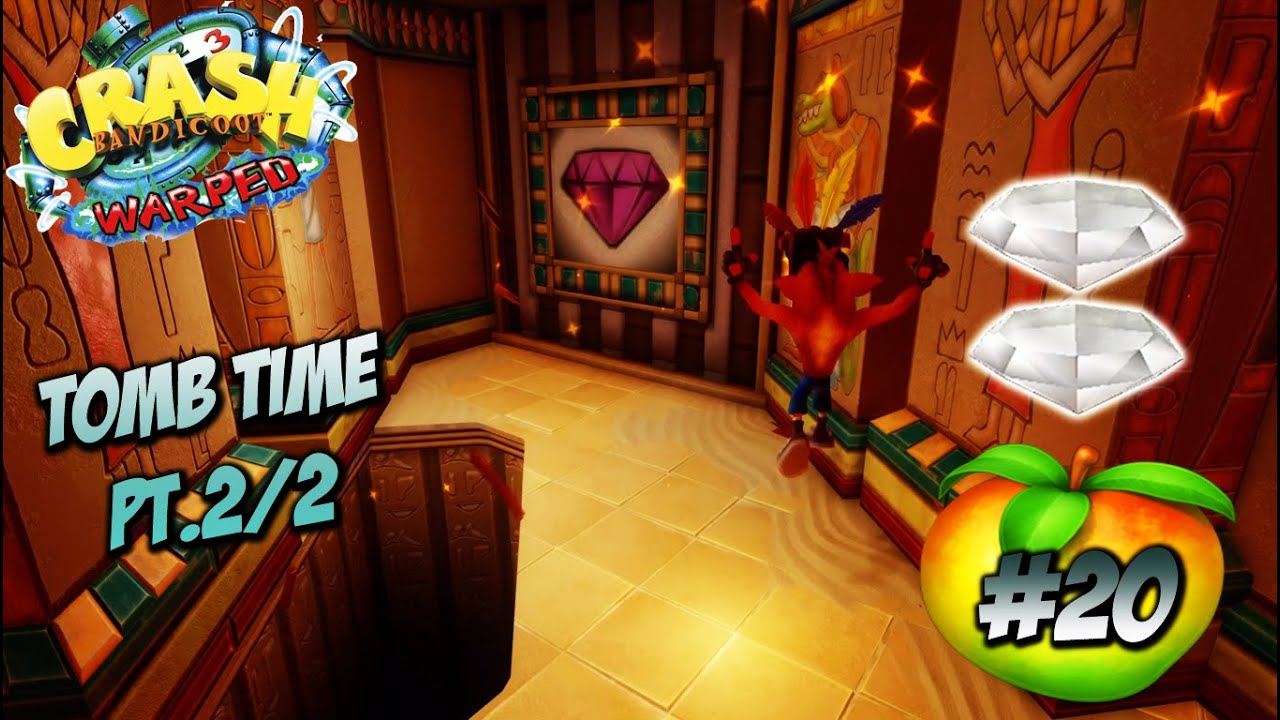 GEMME TOMB TIME - PT. 2/2 - CRASH BANDICOOT 3 - WARPED - EP. 20 - GAMEPLAY ITA - GUIDA 105%