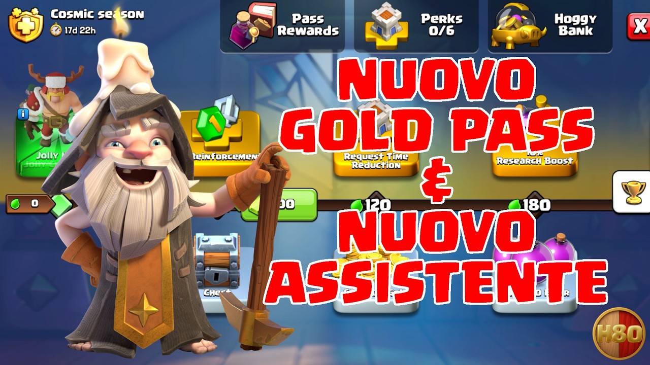 NEW GOLD PASS & NEW ASSISTANT - Clash of Clans - E457