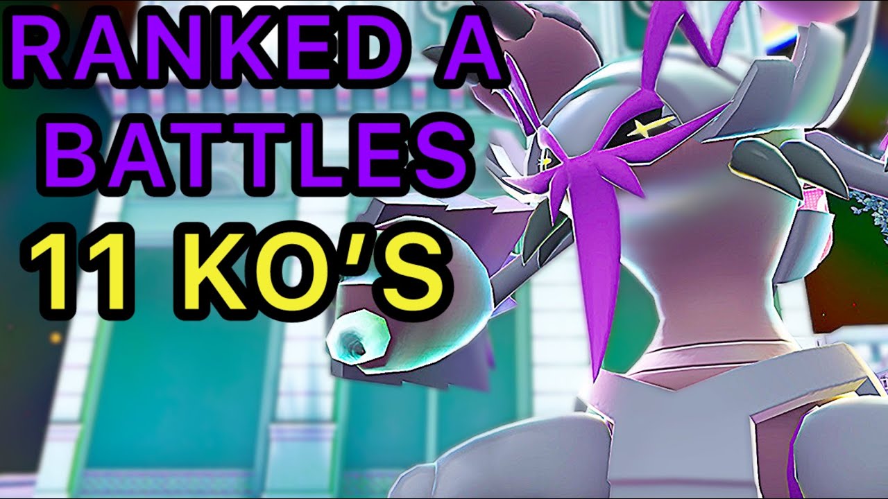 MEGA GOLISOPOD IS A TANK in Pokemon Legends Z-A Ranked Battles