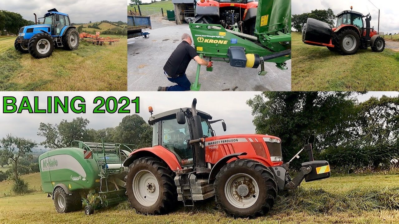 BALED / WRAPPED / STACKED AND PAINTED BEFORE THE RAIN !! SECOND CUT SILAGE COMPLETE