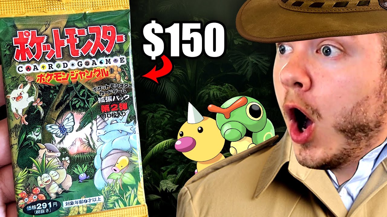 I Opened a $150 Japanese Jungle Pack!