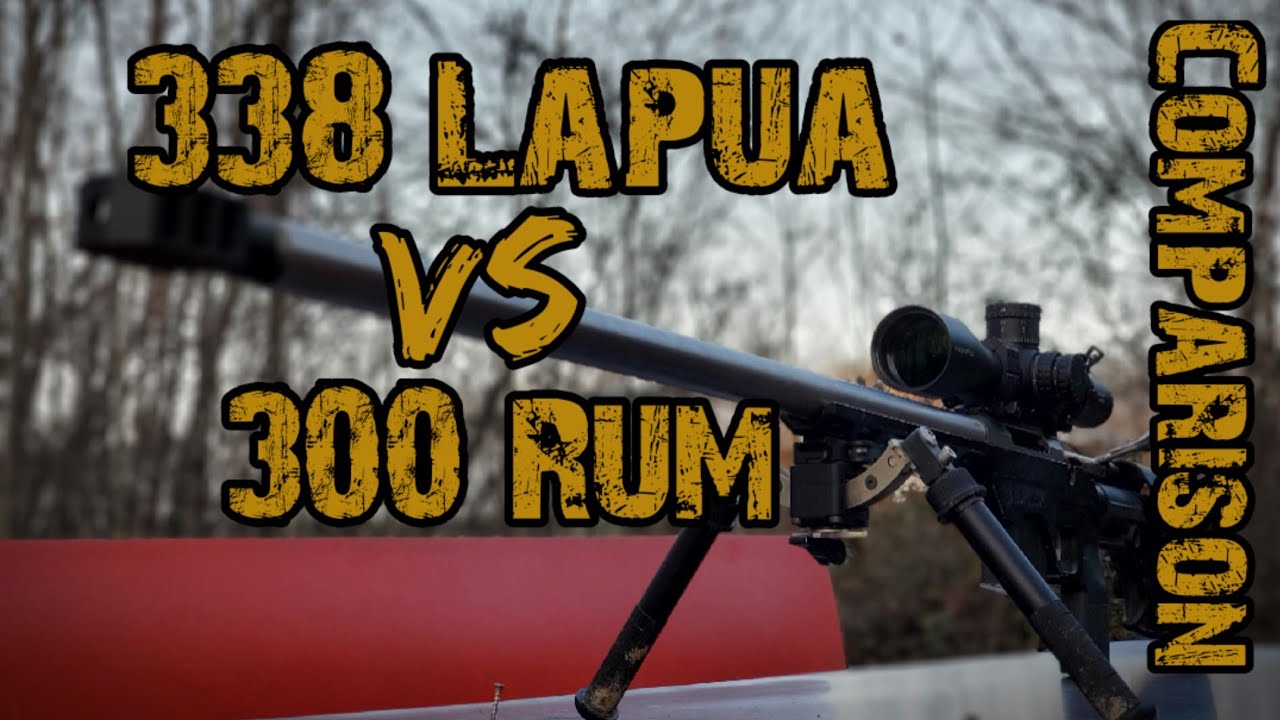 Сравнение 338 Lapua Magnum и 300 Remington Ultra Magnum