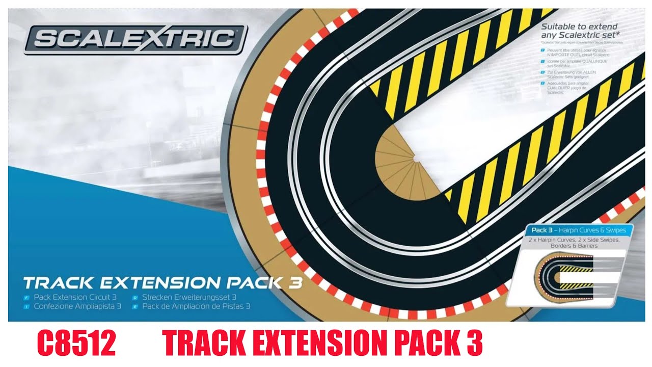 Scalextric Track Extension Pack 3 : 4K Widescreen.
