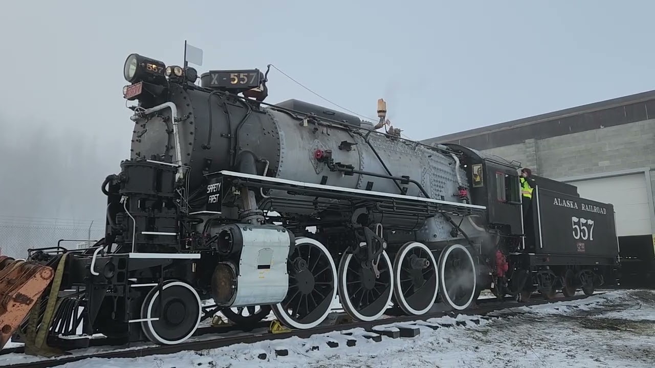 Engine 557 Restoration Company, Sights and Sounds of the first  Burner Test