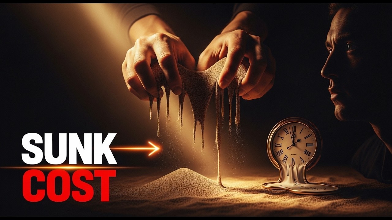 THE PSYCHOLOGY OF SUNK COST | WHY WE STAY WHEN WE SHOULD GO